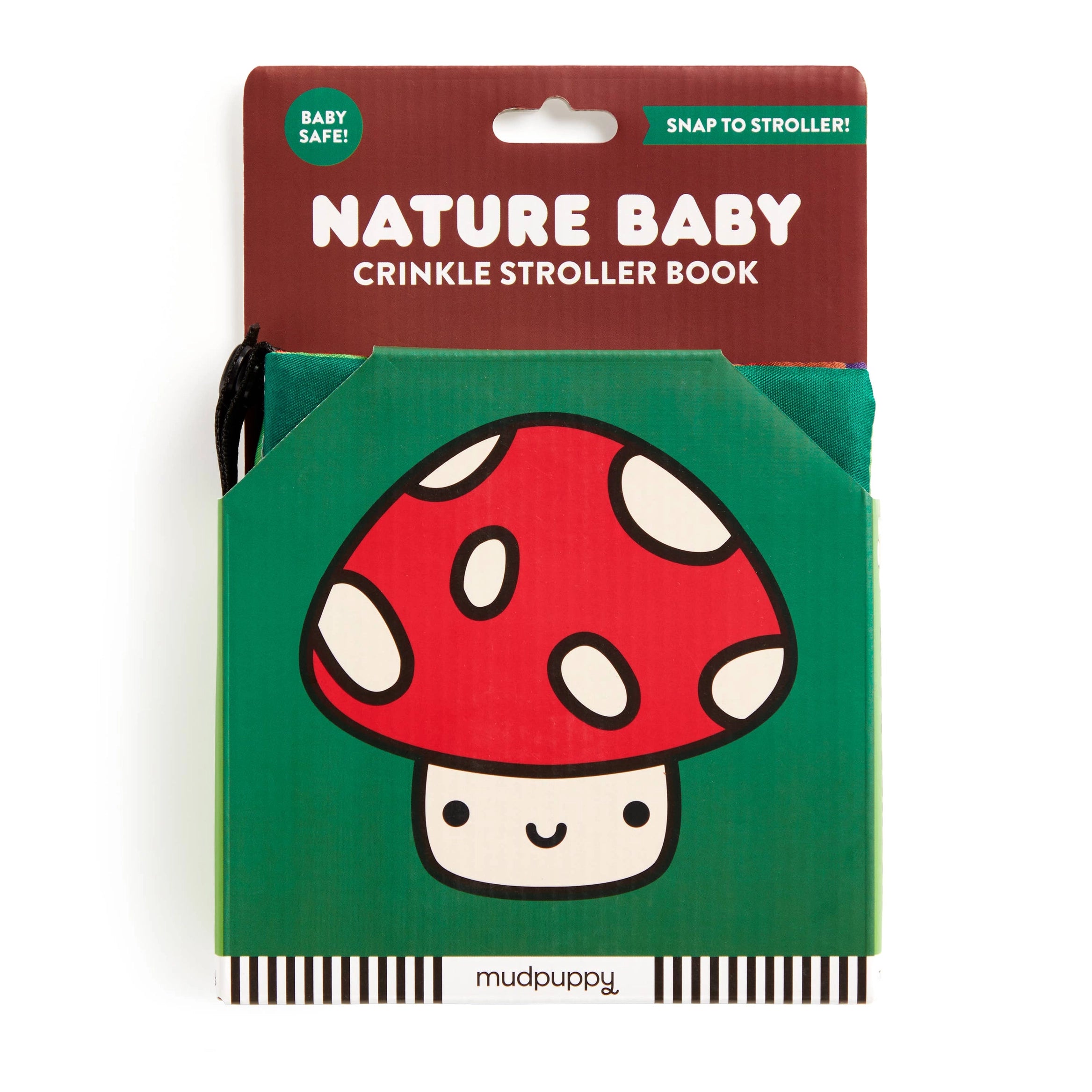 NATURE BABY CRINKLE STROLLER BOOK