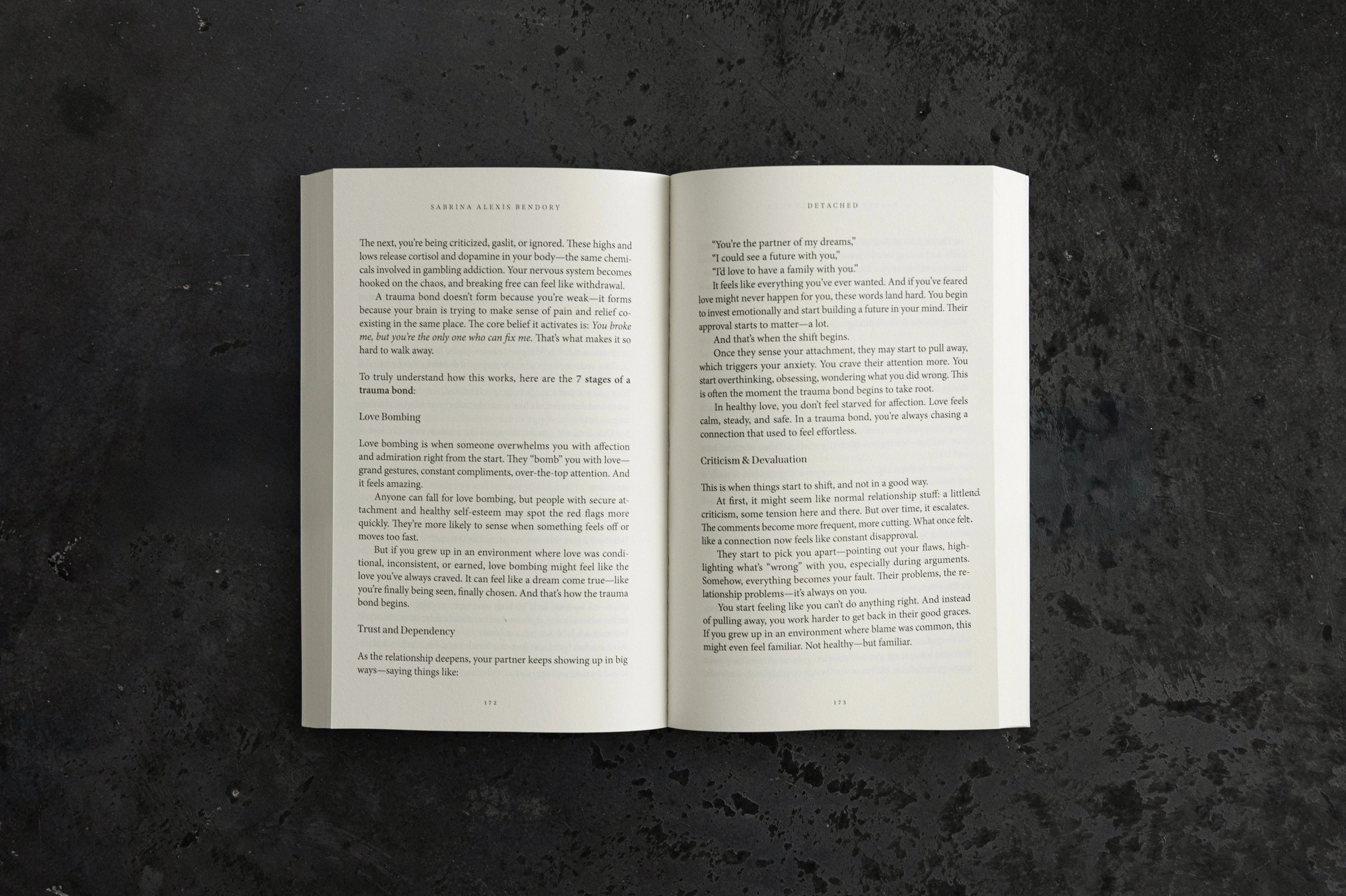 DETACHED BOOK