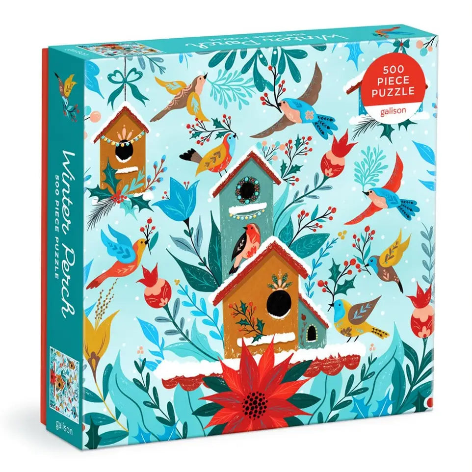 WINTER PERCH 500 PIECE PUZZLE