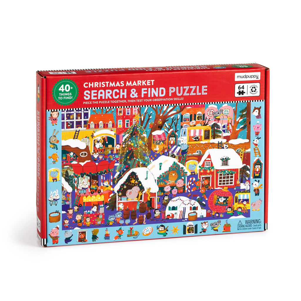 CHRISTMAS MARKET SEARCH + FIND PUZZLE