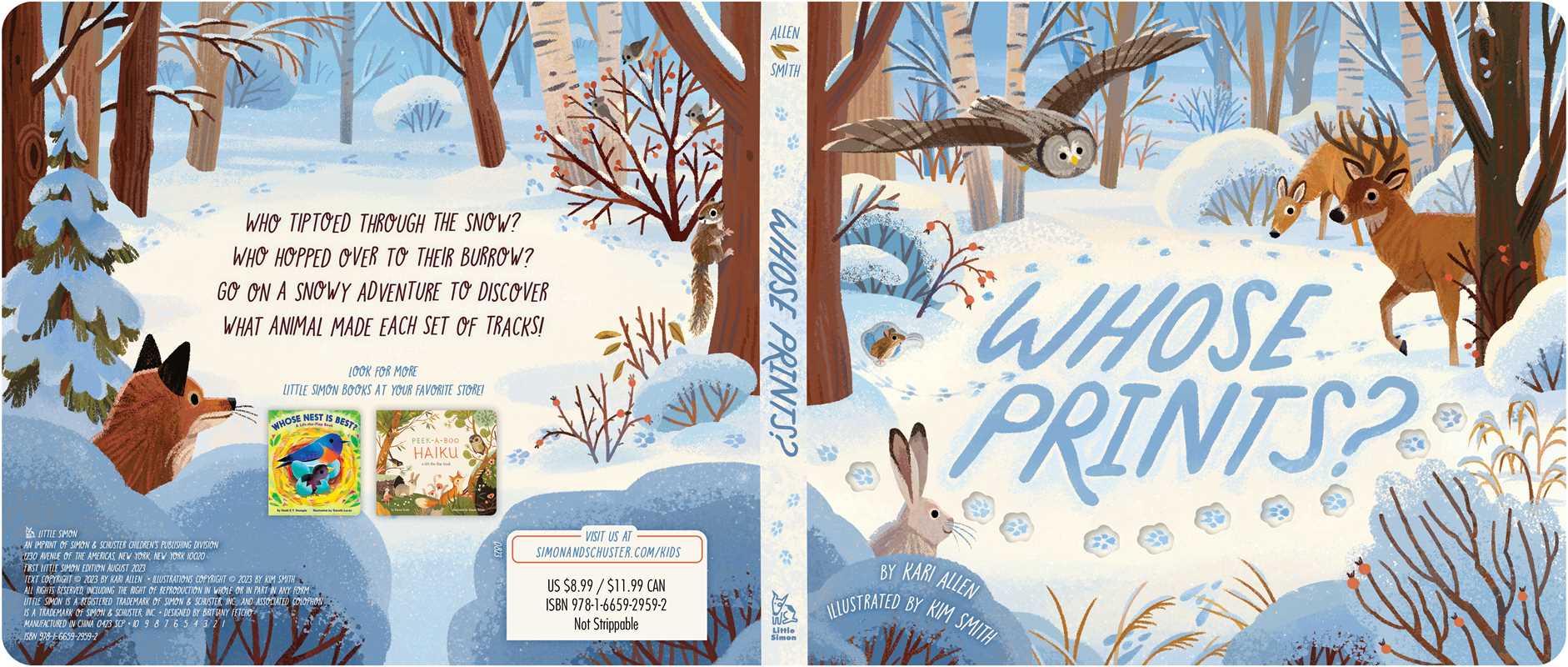 WHOSE PRINTS? - CHILDREN'S BOOK