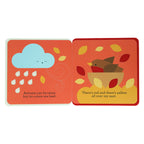 A FIRST FELT BOOK: RAIN AND SHINE - CHILDREN'S BOOK