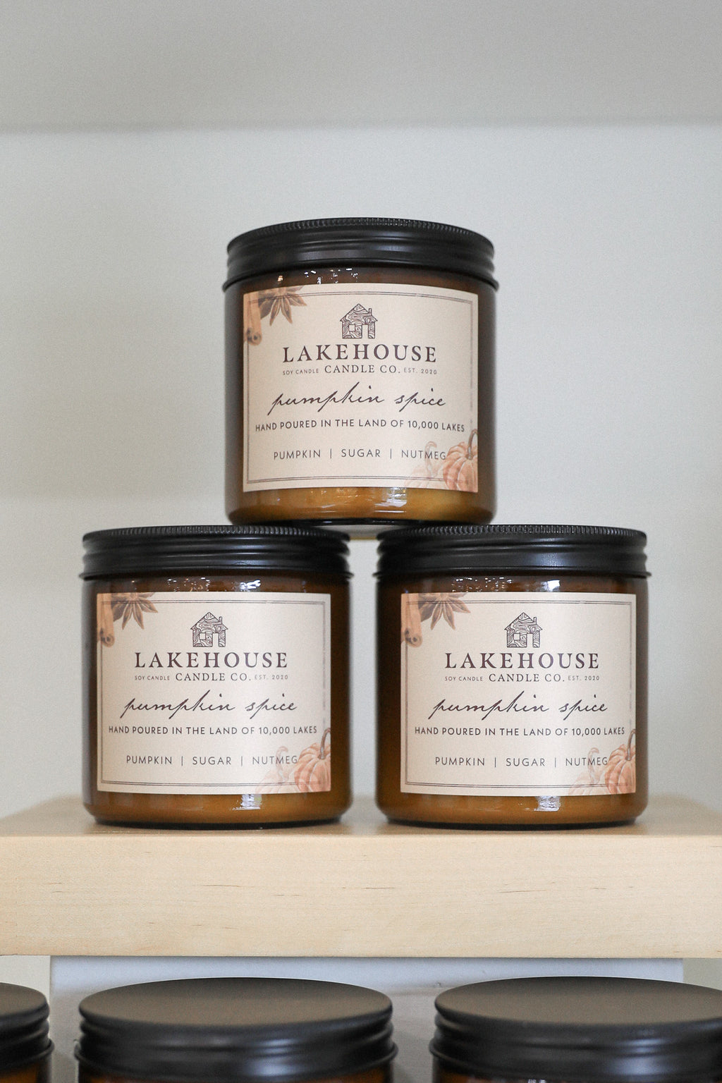 LAKEHOUSE CANDLE CO - PUMPKIN SPICE