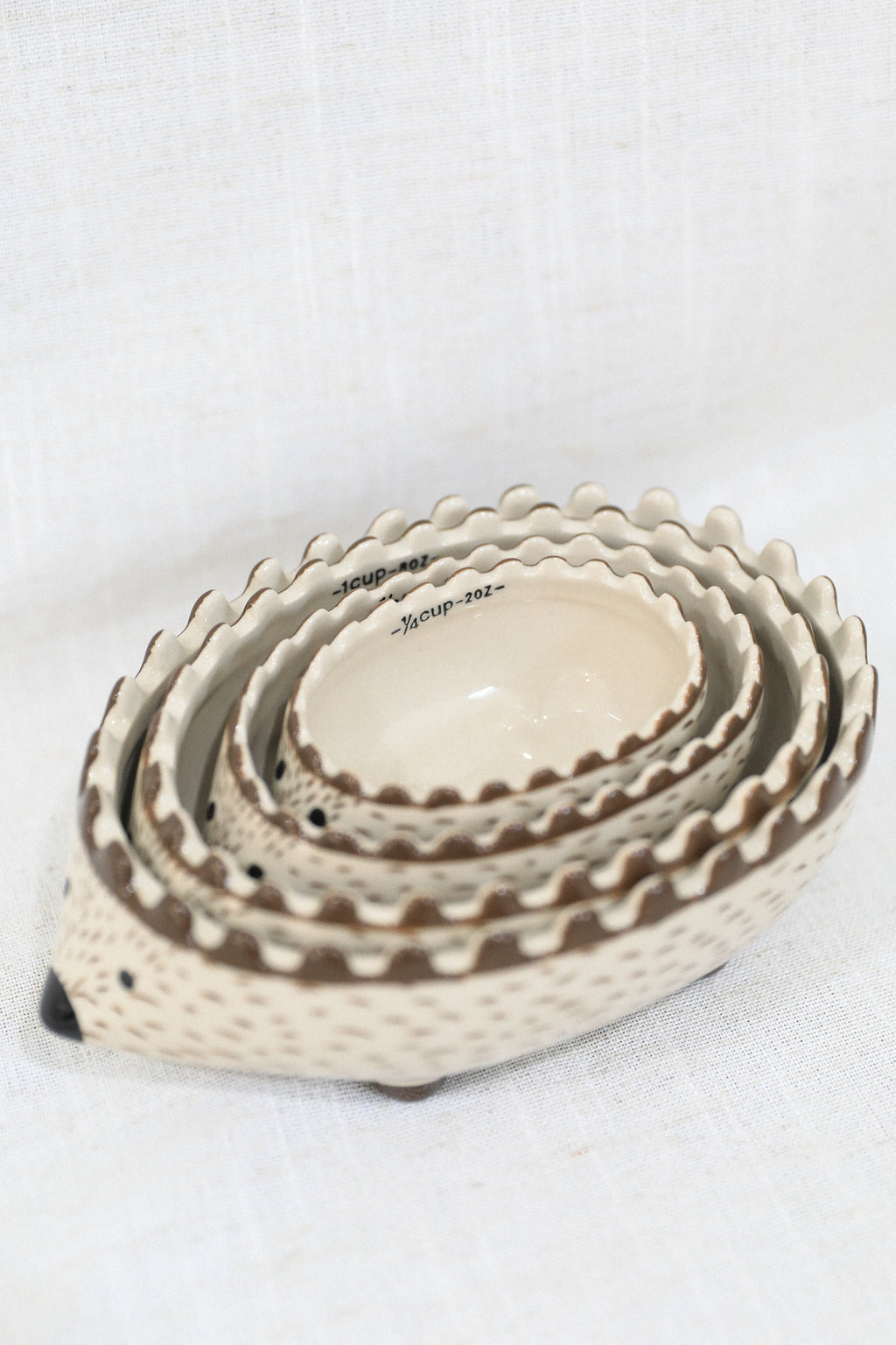 HEDGEHOG MEASURING CUPS - 4PC.