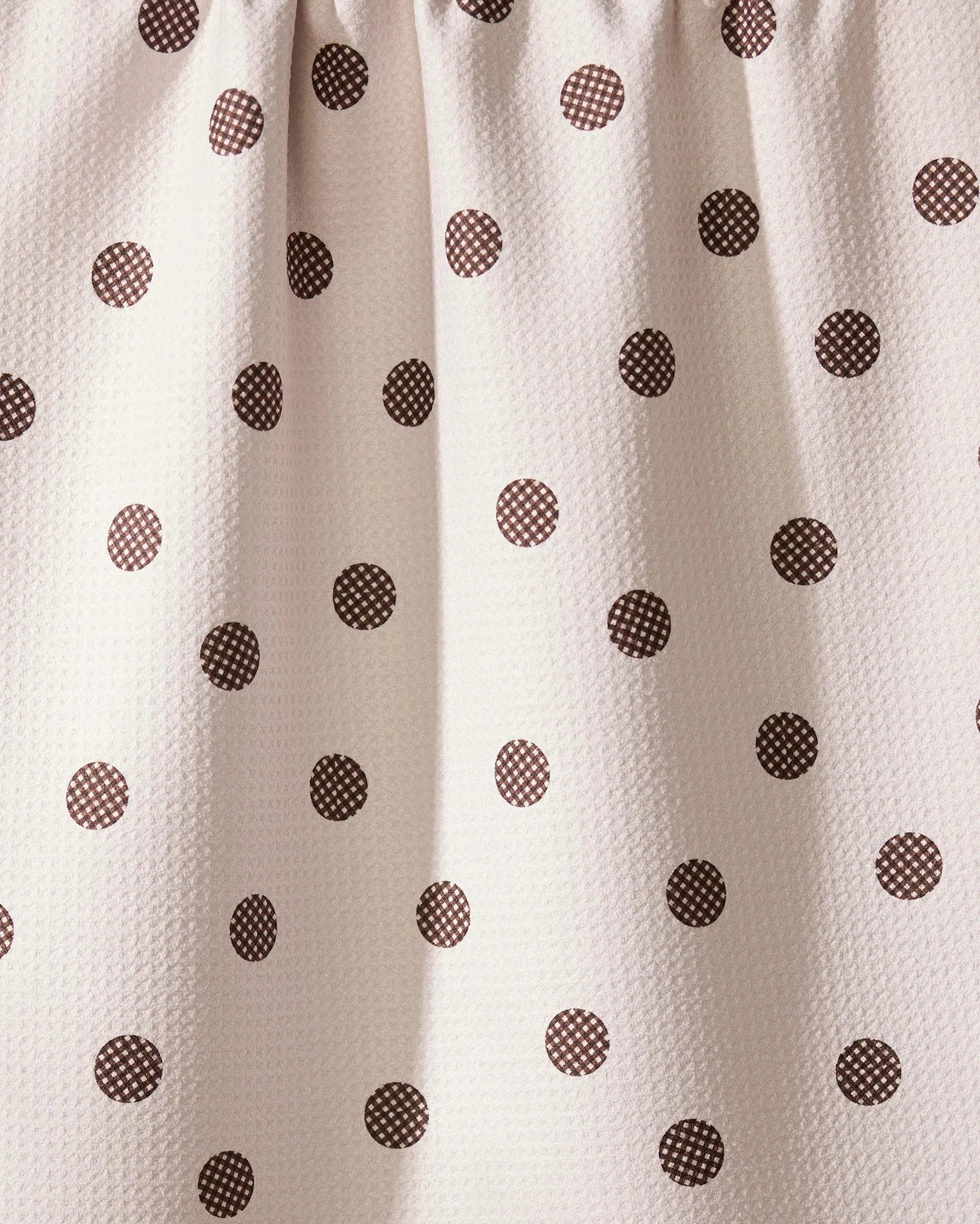 GEOMETRY TEA TOWEL - POLKA PICNIC
