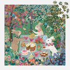 SPRING TEA PARTY - 500 PC. FOIL PUZZLE