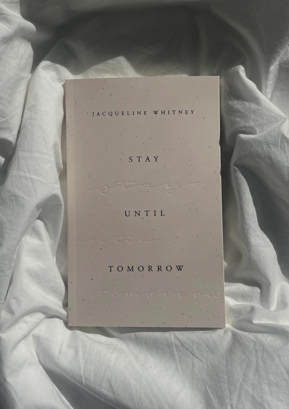 STAY UNTIL TOMORROW BOOK