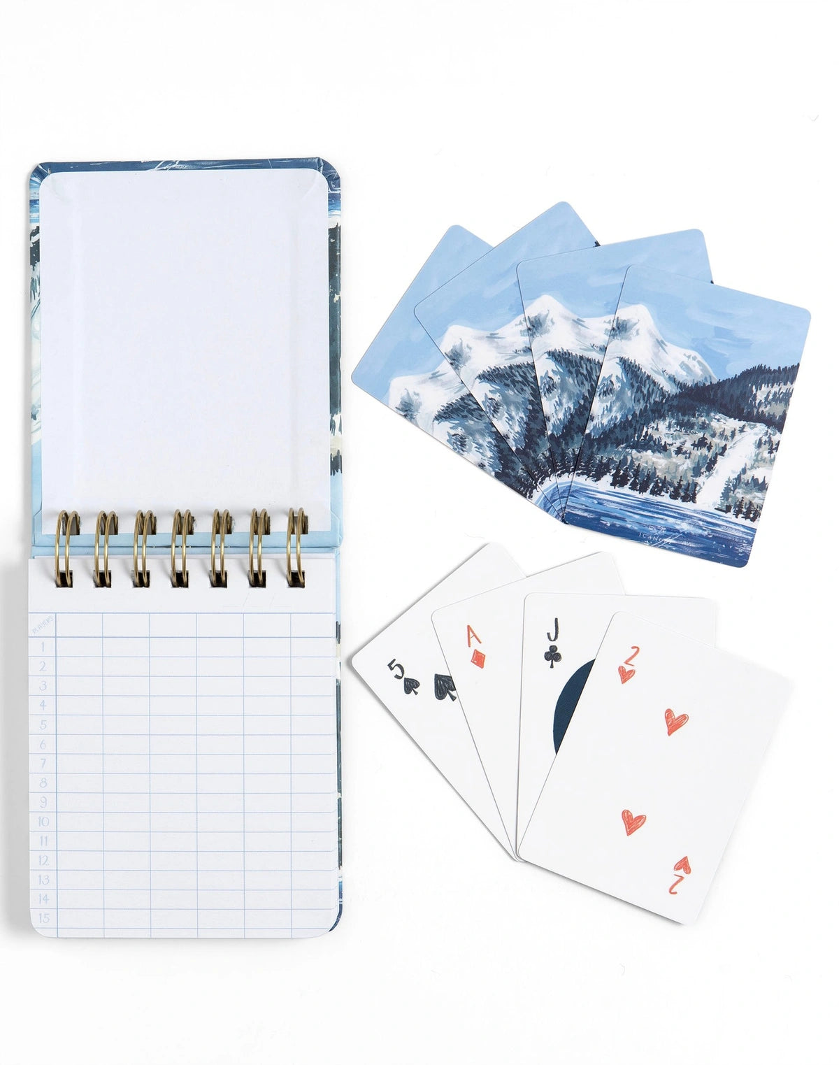 WINTER LANDSCAPE PLAYING CARD SET
