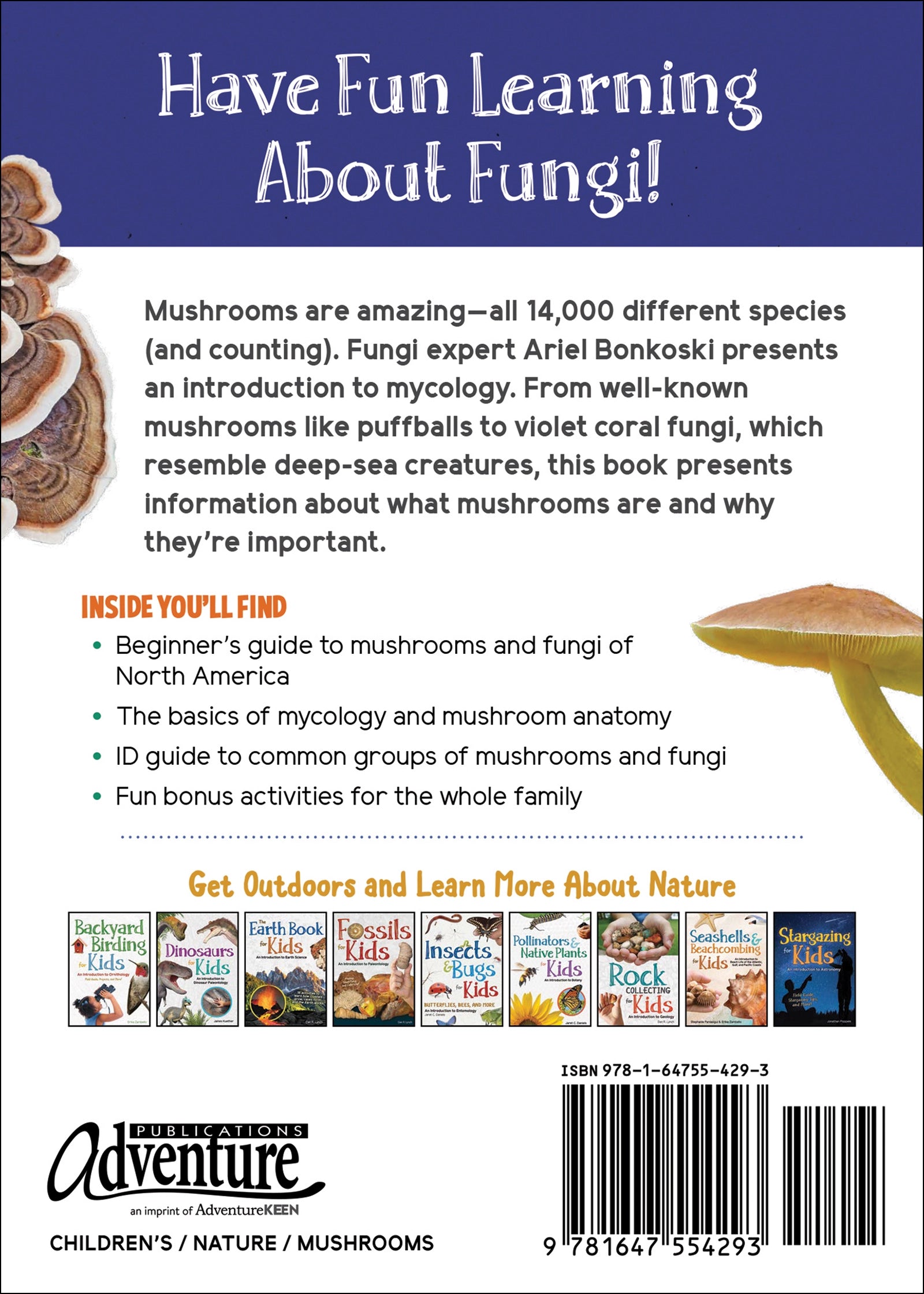 MUSHROOMS + FUNGI FOR KIDS