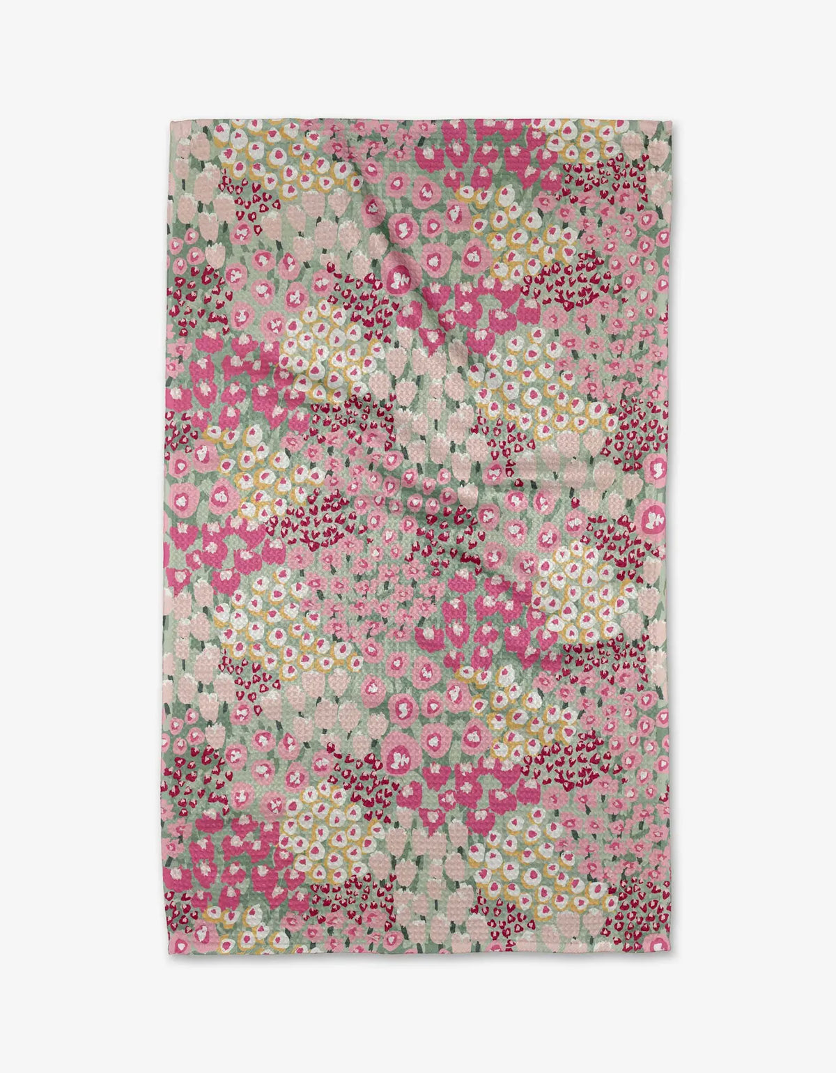 GEOMETRY TEA TOWEL - BLOOMED FOR SPRING