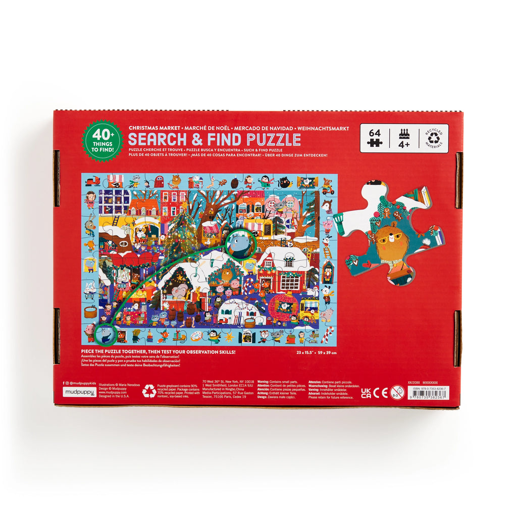 CHRISTMAS MARKET SEARCH + FIND PUZZLE