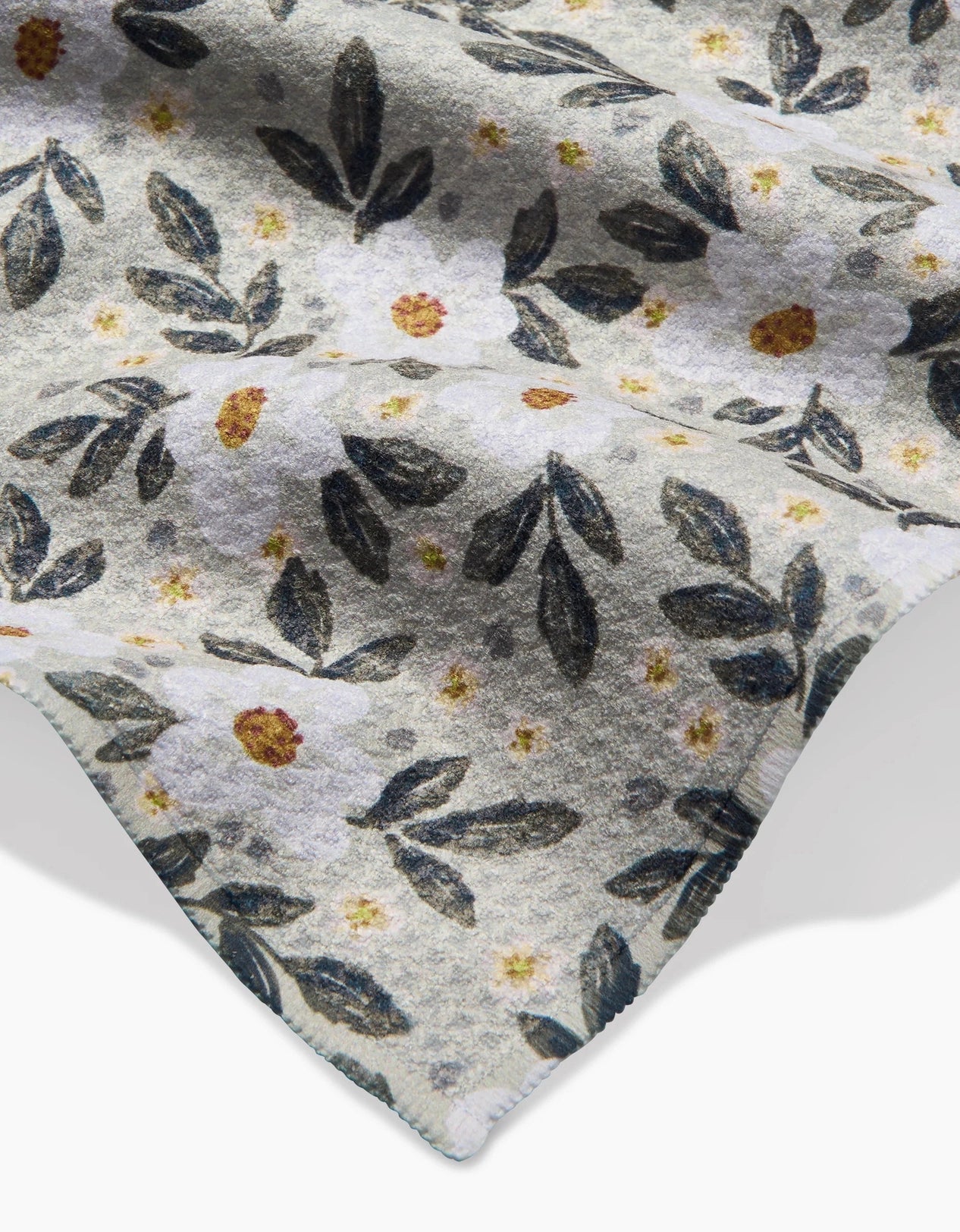 GEOMETRY BAR TOWEL - PAINTED SPRING FLOWERS