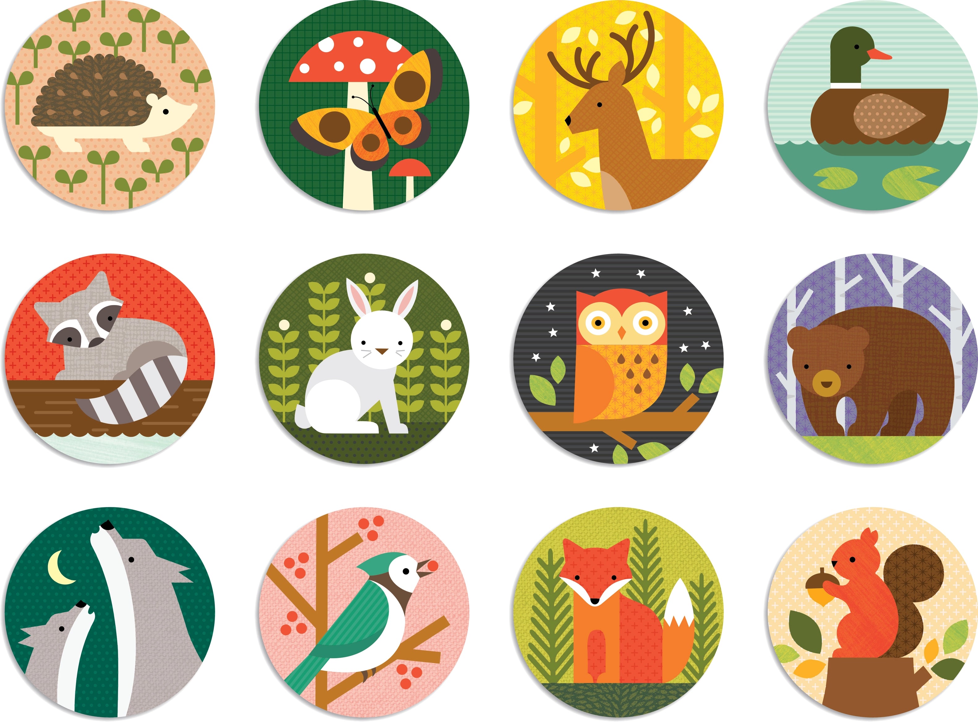 FOREST ANIMALS MATCHING GAME