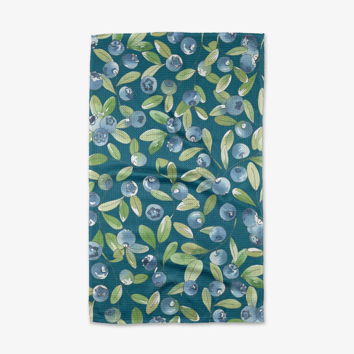 GEOMETRY TEA TOWEL - BLUEBERRY HILL