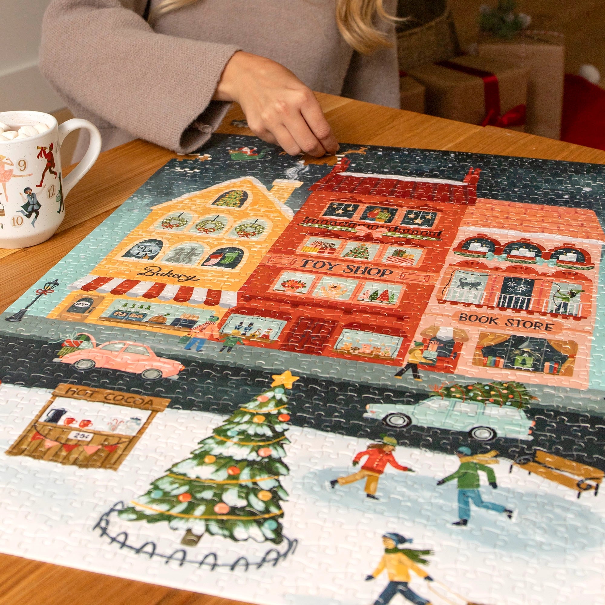 CITY SIDEWALKS - 1,000 PIECE PUZZLE
