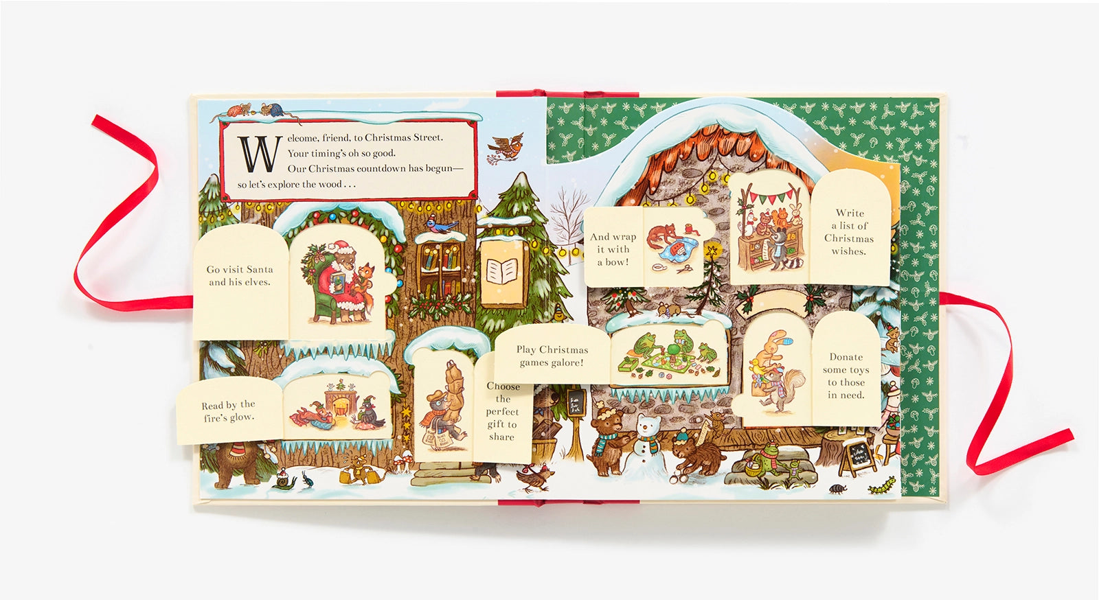 CHIRSTMAS IS COMING TO TOWN BOOK