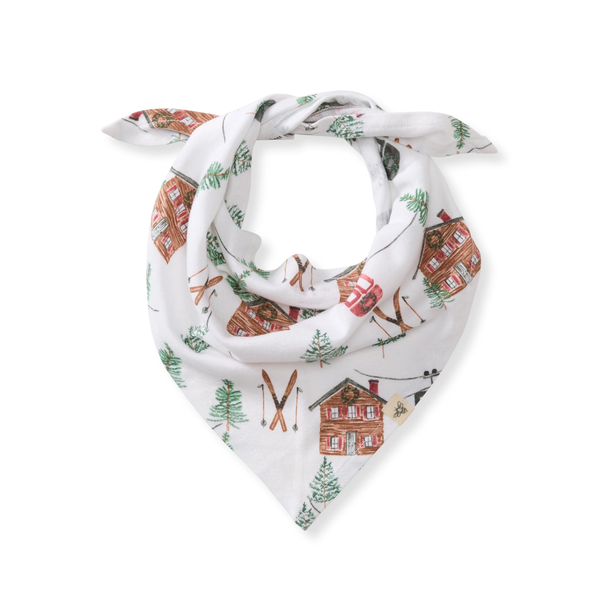 SKI THE ALPS DOG BANDANA