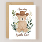 HOWDY LITTLE ONE CARD