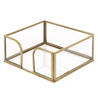 GOLD EDGE NAPKIN HOLDER