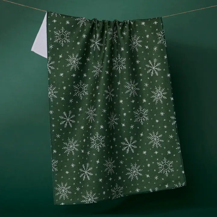 GEOMETRY TEA TOWEL - FIRLIGHT