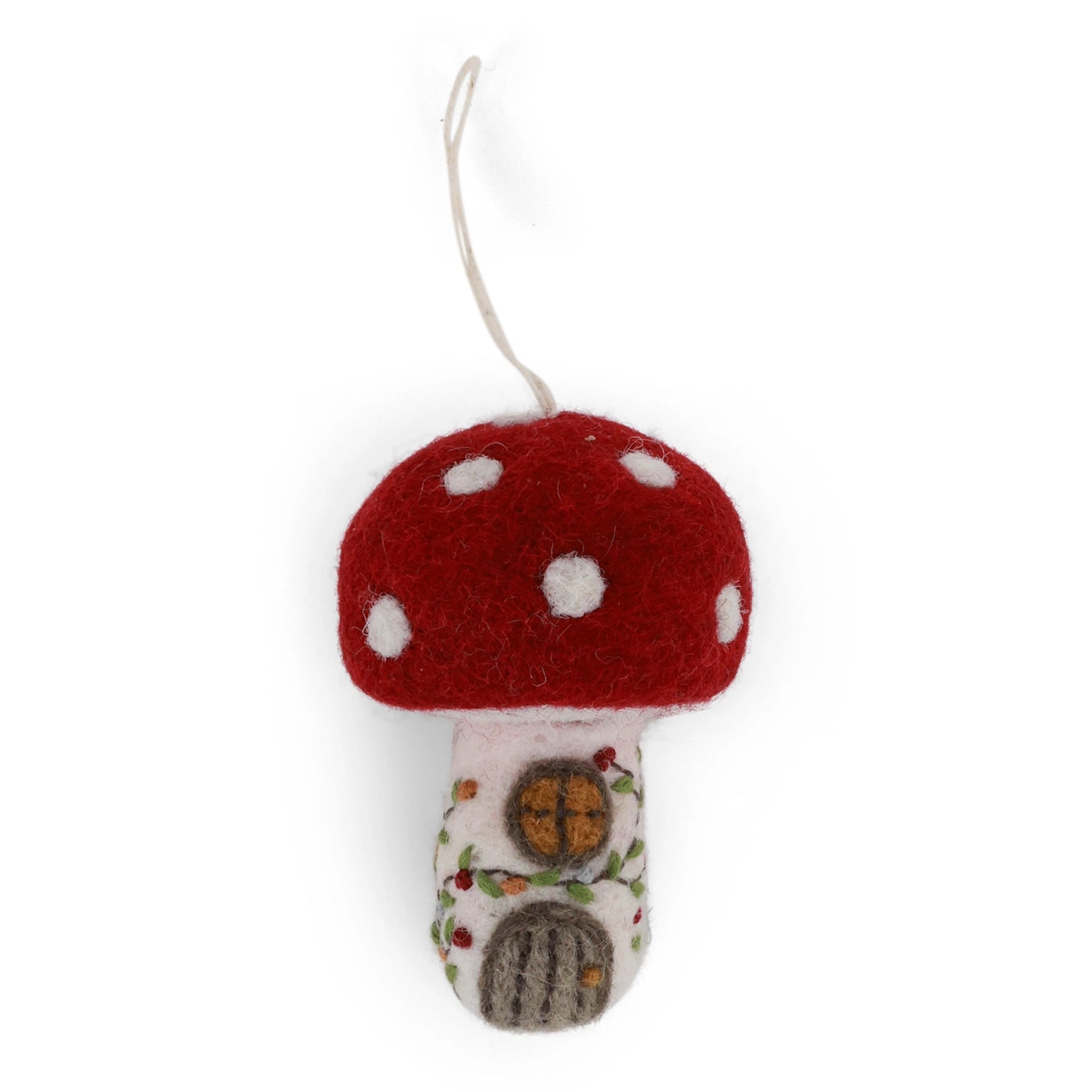 MUSHROOM HOUSE ORNAMENT