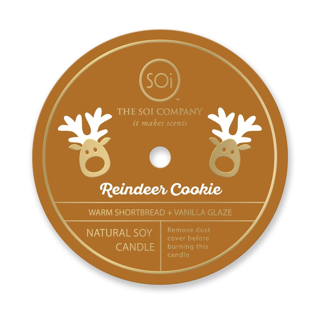 REINDEER COOKIE CANDLE