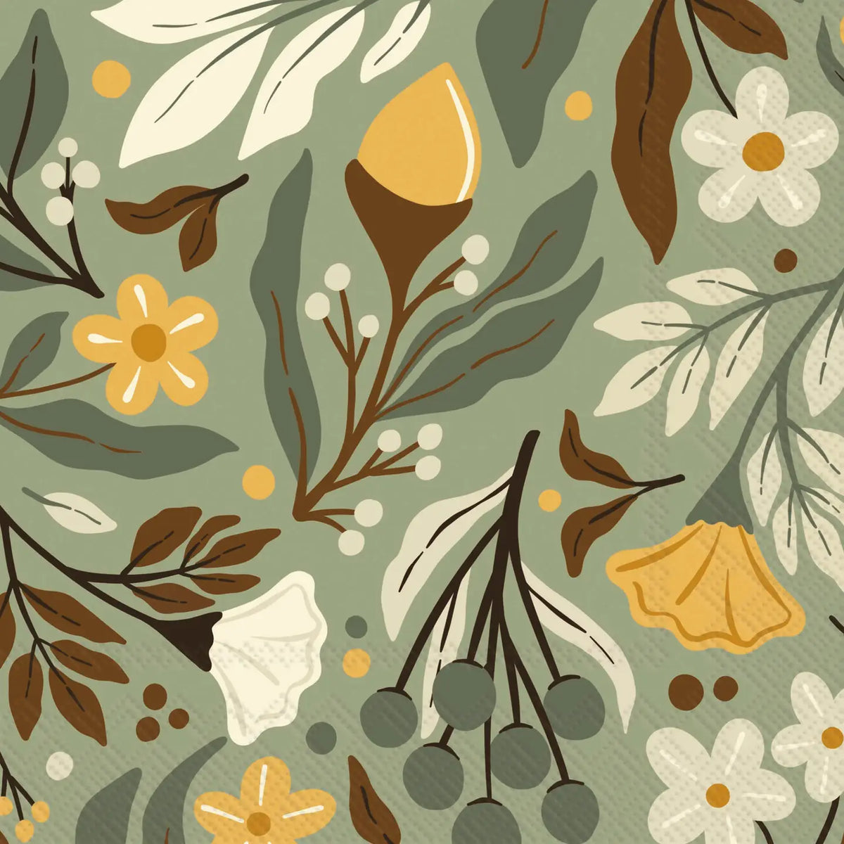 AUTUMN ACORN NAPKINS