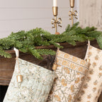 BLOCK PRINT STOCKINGS