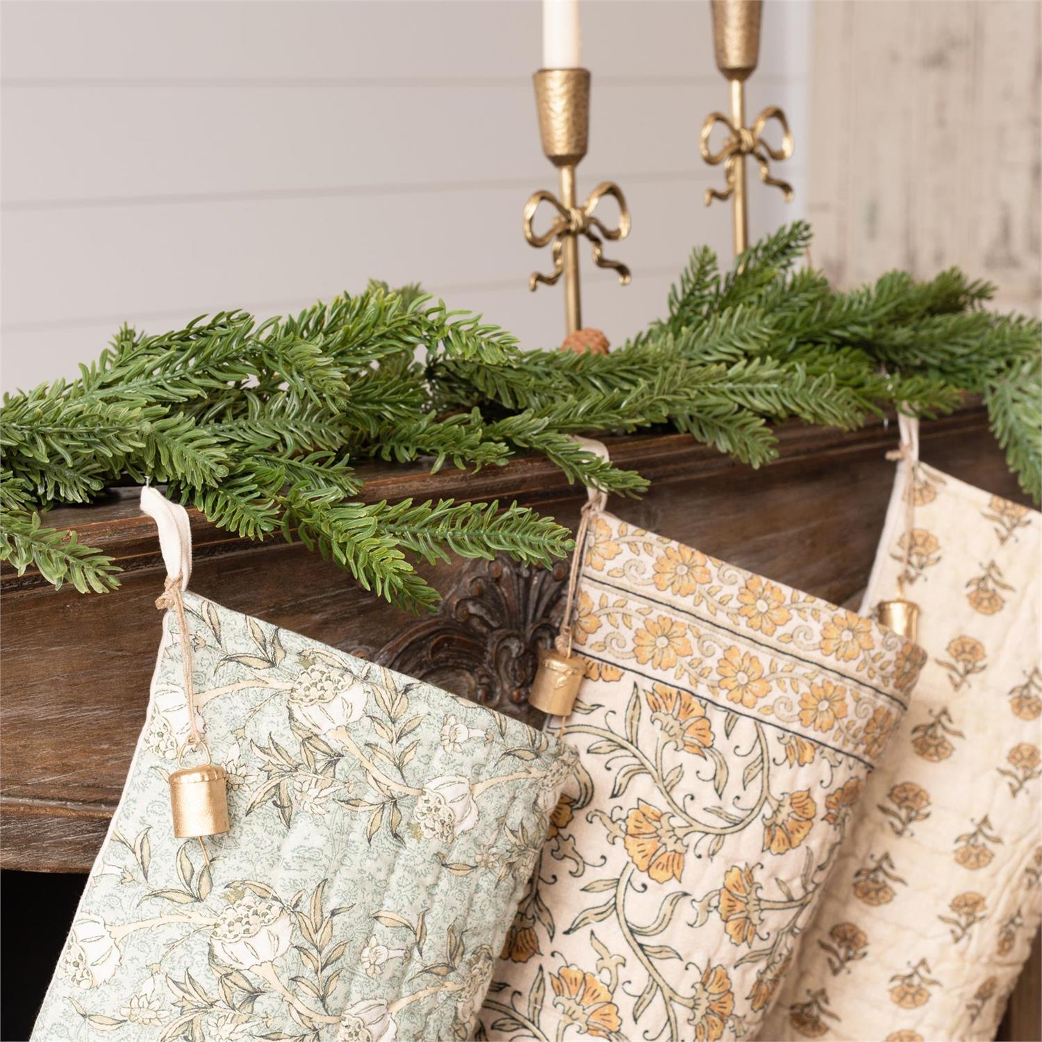 BLOCK PRINT STOCKINGS