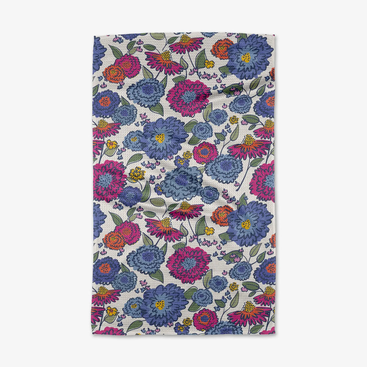 GEOMETRY TEA TOWEL - PAINTERLY MEADOW
