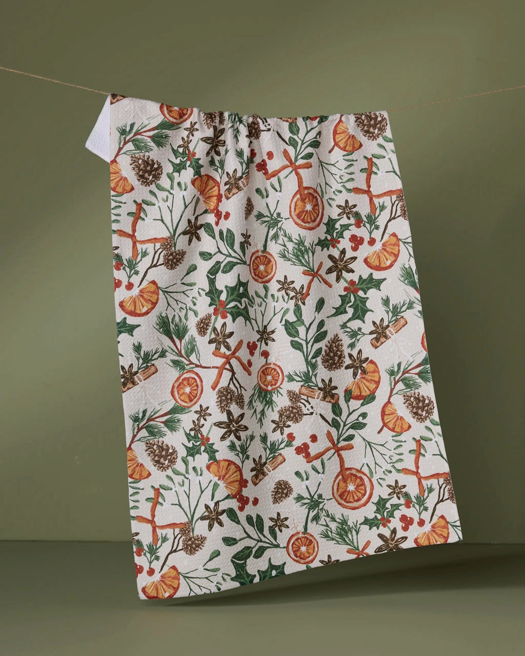GEOMETRY TEA TOWEL - CANELA