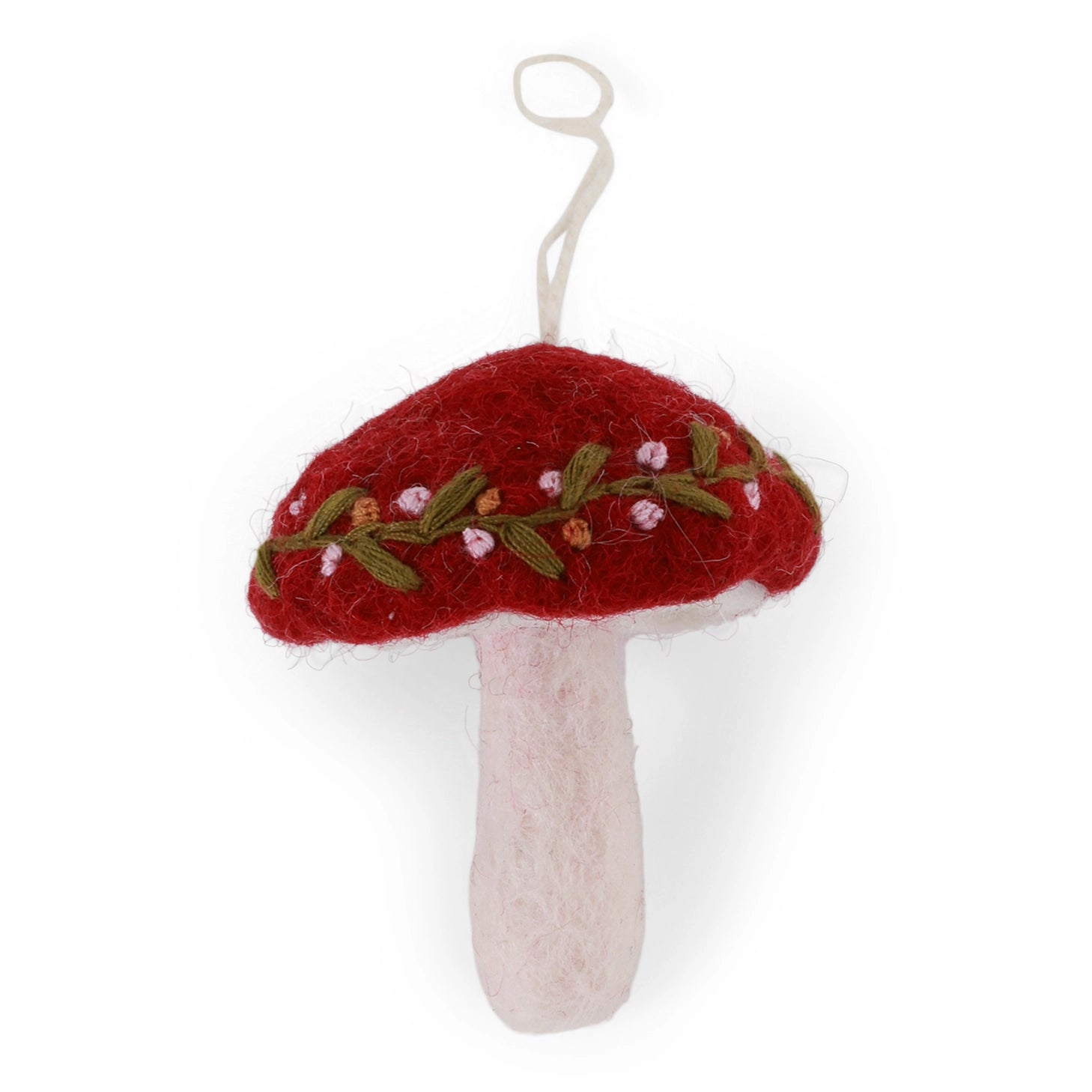 MUSHROOM WITH EMBROIDERY