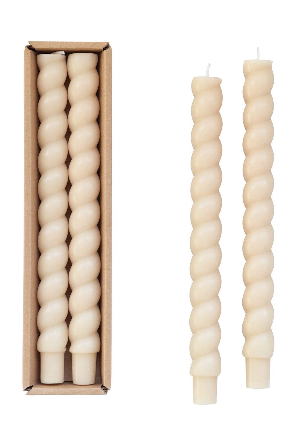 CREAM TWIST TAPER