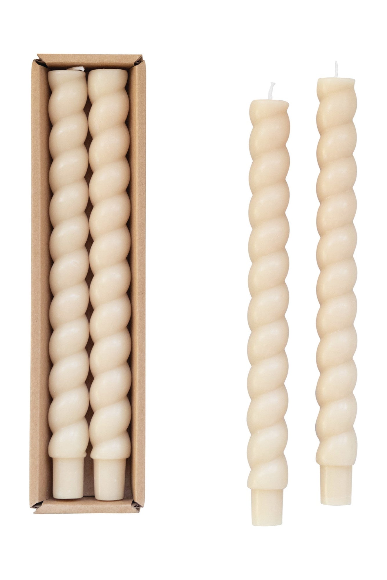 CREAM TWIST TAPER