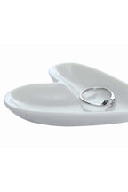 CERAMIC HEART RING DISH
