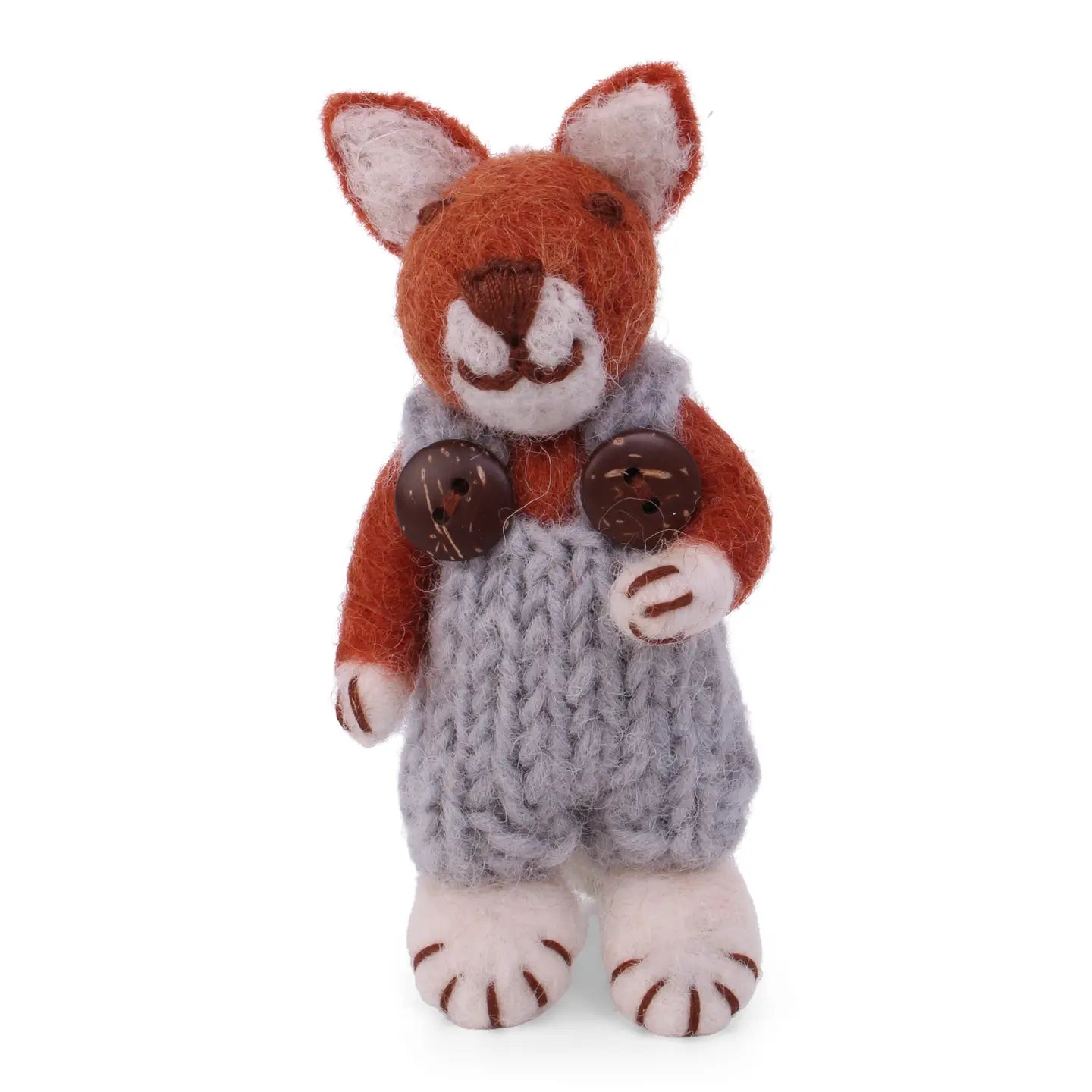 BABY FOX WITH BLUE PANTS