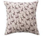 18" HAND EMBROIDERED PILLOW