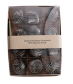 PAPER HONEYCOMB ORNAMENTS