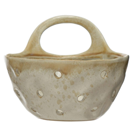 STONEWARE COLANDERS