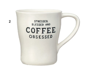 COFFEE SAYINGS MUG