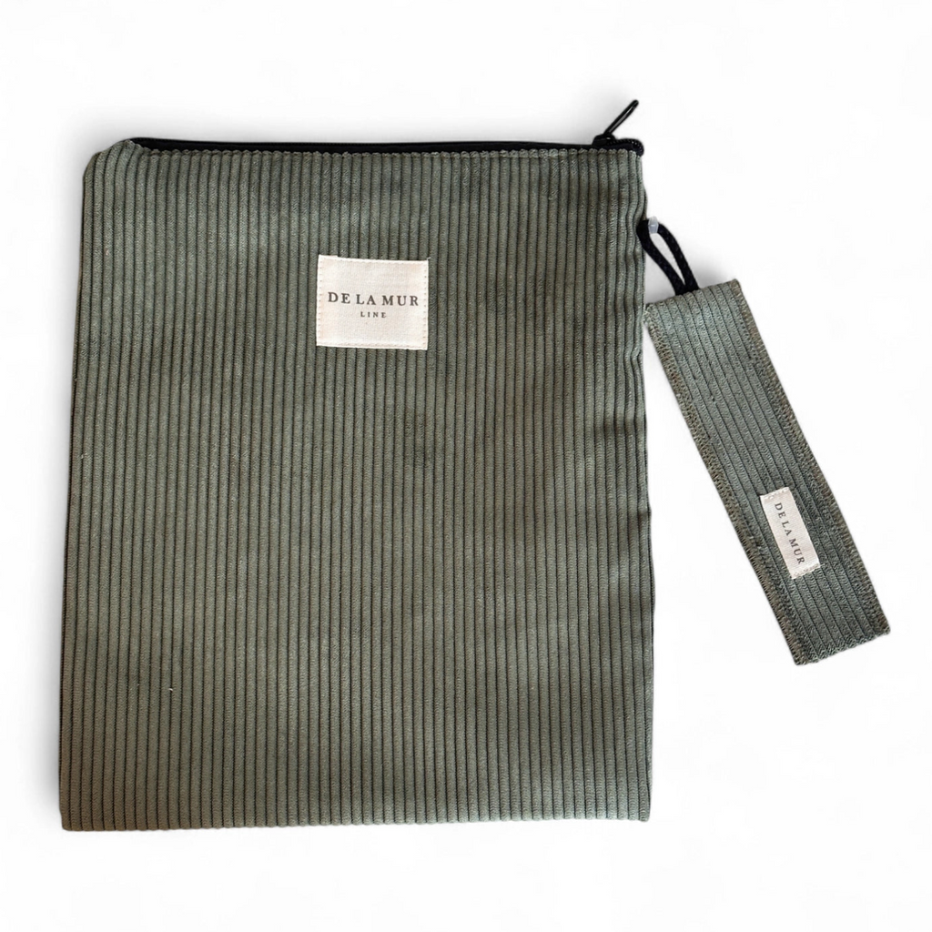 CORDUROY BOOK COVER + BOOK MARK
