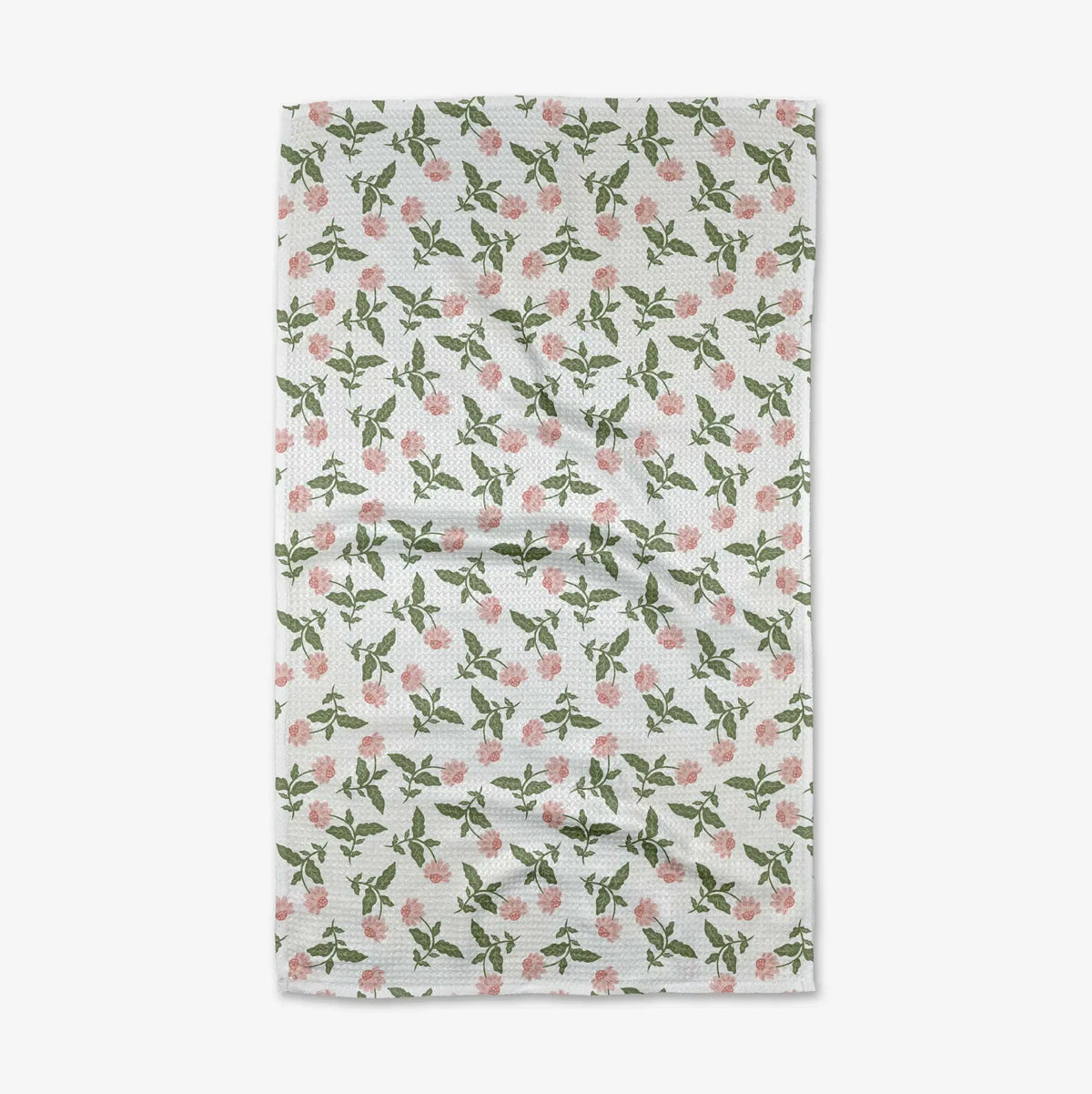 GEOMETRY TEA TOWEL - WILDFLOWER VINE BLUSH