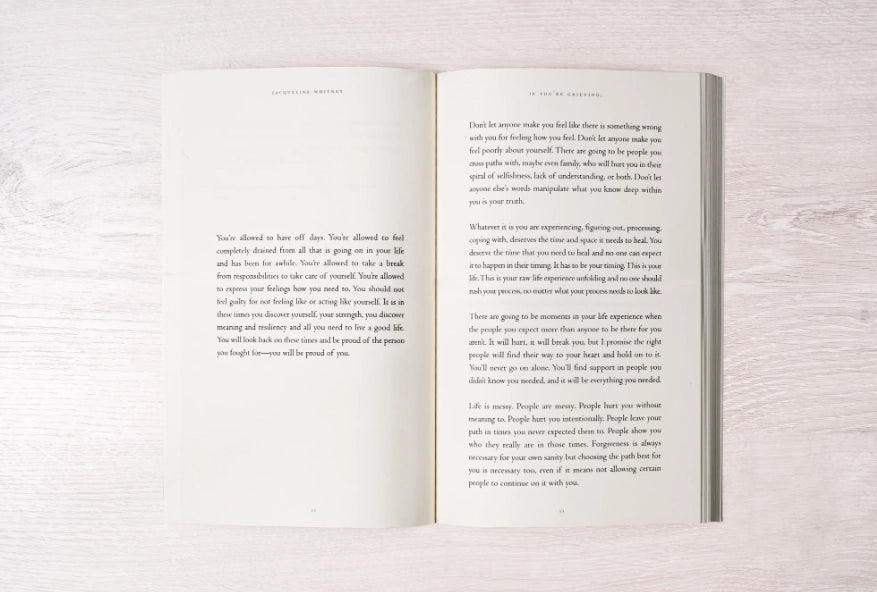 IF YOU'RE GRIEVING - BOOK