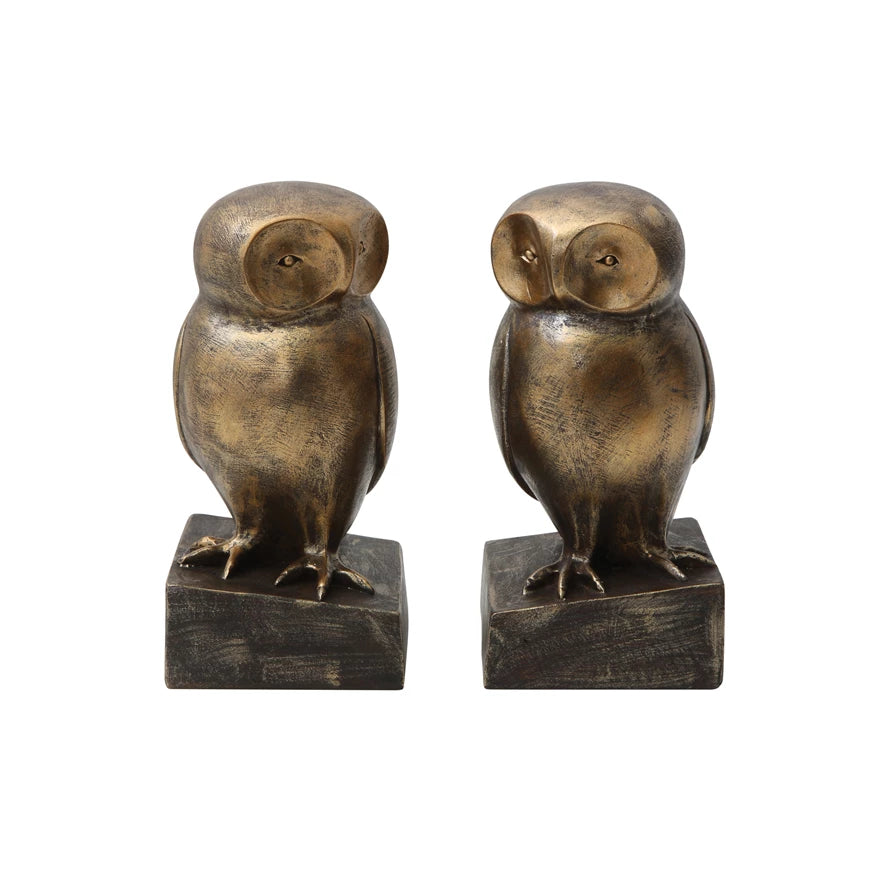 OWL BOOK ENDS