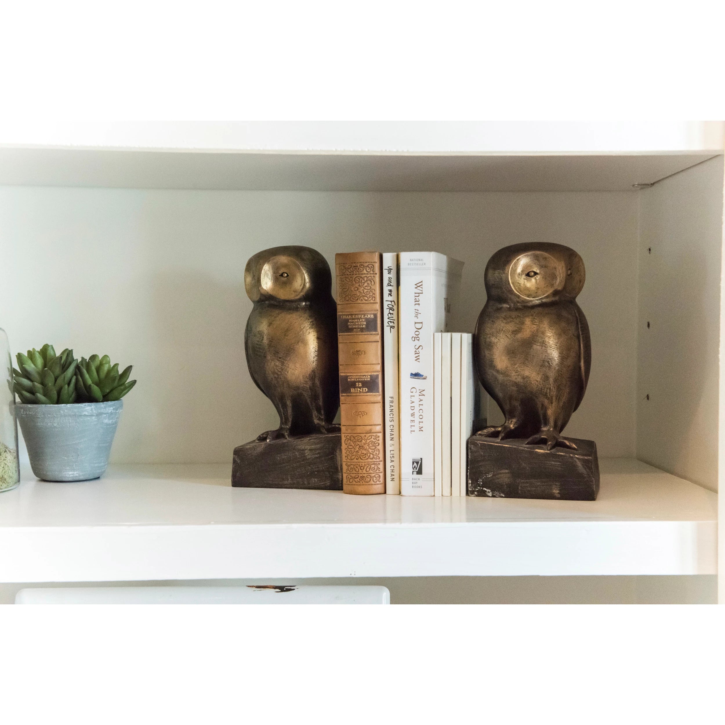 OWL BOOK ENDS