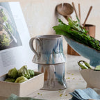 14 OZ. REACTIVE GLAZE STONEWARE MUG