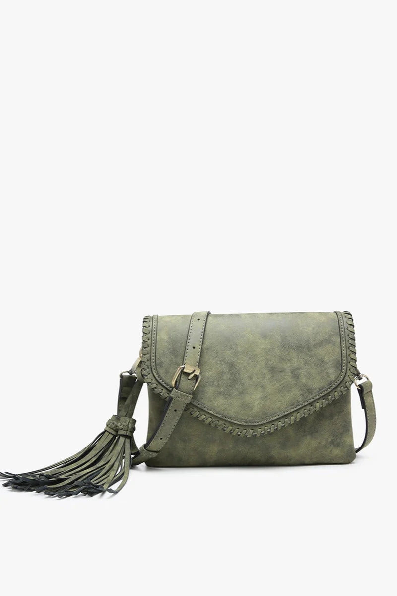SALONE SUEDE CROSSBODY BAG