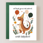 AT LEAST YOU'RE NOT EXTINCT CARD