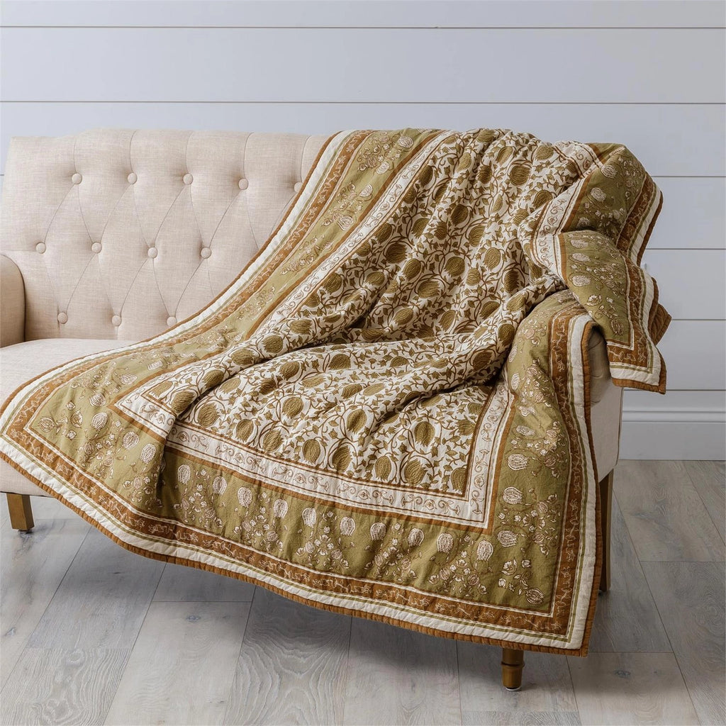 BLOCK PRINT QUILT