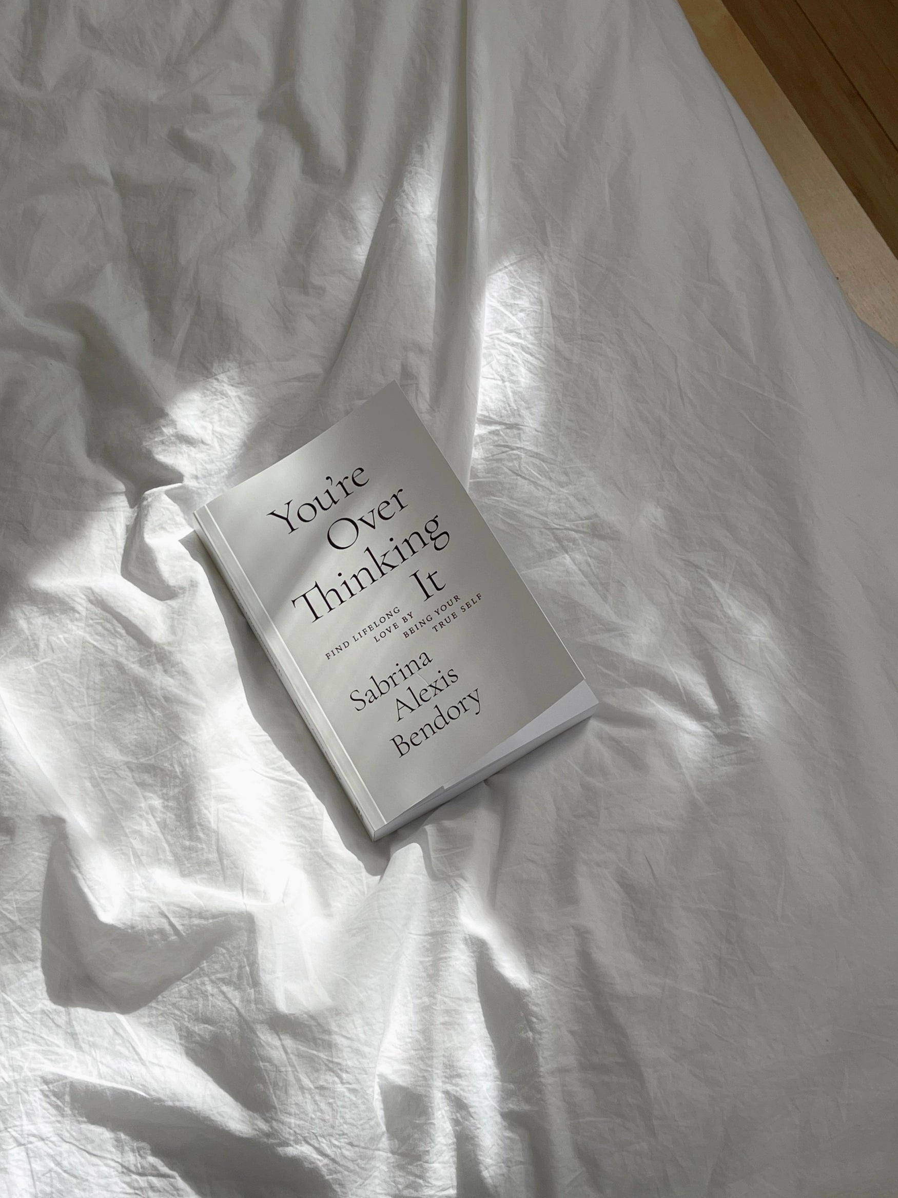 YOU'RE OVERTHINKING IT